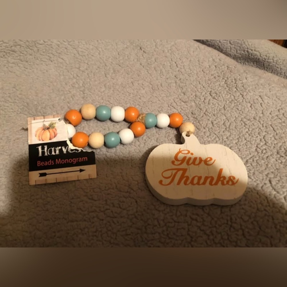 Harveys Pumpkin Charm Beads